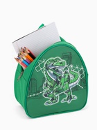 Рюкзак детский «Динозавр», Выбражулька, на молнии, 20.5×9×23 см, зелёный - Фото 9