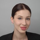 Серьги со стразами «Ромб» блеск, миксы - Фото 2