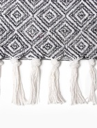 Плед с кисточками «Этель» Diamond, 220×240 см, чёрный - Фото 7