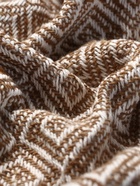 Плед с кисточками «Этель» Diamond, 220×240 см, 400 г/м², бежевый - Фото 5