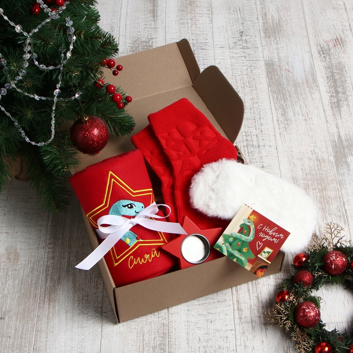 Набор подарочный "Ты-звезда" плед и акс - Фото 1