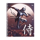 Тетрадь 48 листов в клетку, на гребне, "Доспехи", обложка мелованный картон, МИКС (комплект 2 шт) - фото 26691031