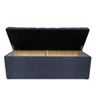 Пуф, с ящиком для хранения, с утяжкой, 1200×400×420 мм, велюр dakota, цвет denim - фото 114757442 Пуф, с ящиком для хранения, с утяжкой, 1200×400×420 мм, велюр dakota, цвет denim - фото 114757442