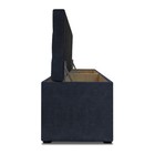 Пуф, с ящиком для хранения, с утяжкой, 1200×400×420 мм, велюр dakota, цвет denim - фото 114757446 Пуф, с ящиком для хранения, с утяжкой, 1200×400×420 мм, велюр dakota, цвет denim - фото 114757446