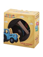 УЦЕНКА Набор 2 предмета: кружка 250 мл, салатник 13 см, «Синий трактор. Цифры» - Фото 2