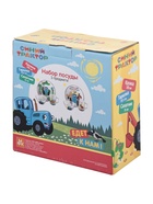 УЦЕНКА Набор 2 предмета: кружка 250 мл, салатник 13 см, «Синий трактор. Цифры» - Фото 3