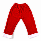 Карнавальный костюм новогодний «Добрый Санта», рост 104-110 см, кофта, штаны, колпак, ремень, брошки - Фото 7