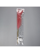 Ветка светодиодная пыльная роза, 56 см, 15 LED, батарейки ААх2 (не в комплекте), свечение теплое белое - фото 7447978 Ветка светодиодная пыльная роза, 56 см, 15 LED, батарейки ААх2 (не в комплекте), свечение теплое белое - фото 7447978