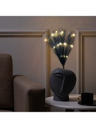 Ветка светодиодная лазурная, 56 см, 15 LED, от батареек AAх2, свечение тёплое белое - Фото 4
