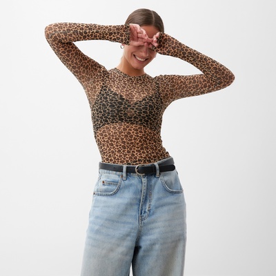 Лонгслив сетка женский MIST Leo, размер 44