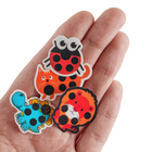 Детский термометр-наклейка налобный, градусник для новорожденных «Милые зверушки», до 40°, набор 4 шт. - Фото 2