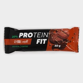 Протеиновый батончик Protein Bar, вкус: кофе, 40 г (комплект 2 шт)