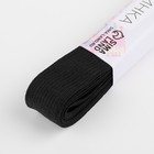 Резинки бельевые, 20 мм, 2.5±0.5 м, набор 4 шт., чёрная - Фото 2