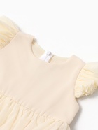 Платье для девочки, MINAKU :Party Dress, цвет молочный, рост 110 см - Фото 10