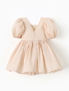 Платье нарядное детское MINAKU: PartyDress, цвет молочный, рост 116 см 10669776 - фото 13129180