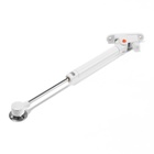 Газлифт 120N CAPPIO, доводчик, бесшумное открывание/закрывание, белый, 2 шт. - Фото 4