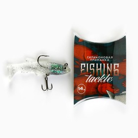 Силиконовая приманка FISHING TACKLE, 14 гр, 8,5 х 4,5 см