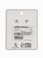 Серьги металл «Стиль» цепь, булавка, цвет серебро 10470693