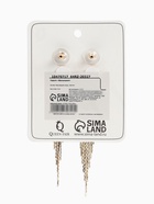 Серьги с эмалью «Валькирия» струящийся дождь, цвет золото  (артикул 10470717)  большой выбор товаров оптом и в розницу по низким ценам с доставкой