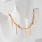 Колье «Цепь голден» дерзость, цвет золото, 40см - Фото 1