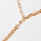 Колье «Цепь голден» дерзость, цвет золото, 40см - Фото 4