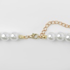 Бусы «Олимпия» с жемчугом, две нити, цвет золото, 45 см - Фото 4