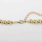 Бусы «Олимпия» с жемчугом, две нити, цвет золото, 45 см - Фото 5