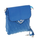 Сумка женская "Ирэн", 3 отдела, наружный карман, длинный ремень, цвет синий - Фото 2
