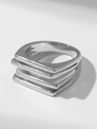 Кольцо металл «Тренд» полосы, цвет серебро, размер 16 10472057