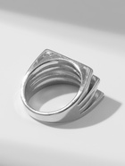 Кольцо металл «Тренд» полосы, цвет серебро, размер 16 10472057