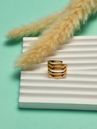 Кольцо металл «Тренд» пять линий, цвет золото, размер 17 - Фото 2