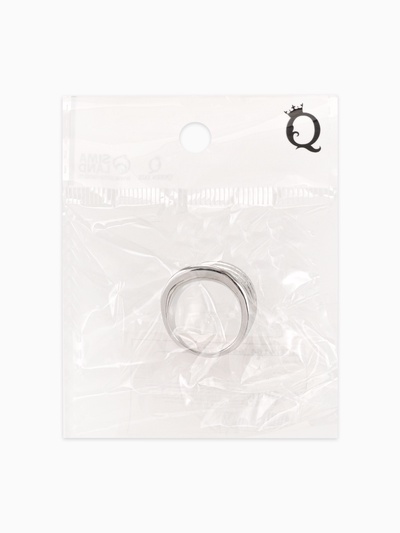 Кольцо металл «Тренд» пружинка, цвет серебро, размер 16