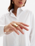 Кольцо металл «Тренд» вогнутое, цвет золото размер 18 10474189