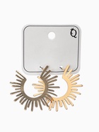 Серьги металл «Атмосфера» солнце, ярило, цвет золото - фото 809473396