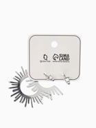 Серьги металл «Атмосфера» солнце, ярило, цвет серебро - Фото 7