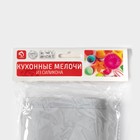 Коврик для сушки посуды Доляна «Шилдон», силикон, 39.5×30×0.1 см, серый - Фото 7