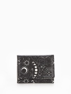 Кошелёк женский на кнопке, 10.5×2.5×8.5 см, чёрный/белый - Фото 7