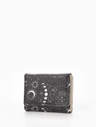 Кошелёк женский на кнопке, 10.5×2.5×8.5 см, чёрный/белый - Фото 8