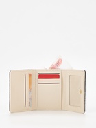 Кошелёк женский на кнопке, 10.5×2.5×8.5 см, чёрный/белый - Фото 3