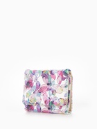 Кошелёк женский на кнопке, 10.5×2.5×8.5 см, с цветочным принтом, разноцветный - Фото 8