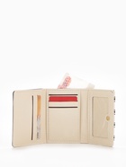 Кошелёк женский на кнопке, 10.5×2.5×8.5 см, с принтом, чёрный/белый - Фото 3