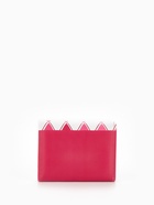 Кошелёк женский на кнопке, 10.5×2.5×8.5 см, с принтом, розовый/белый - Фото 7