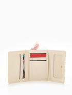 Кошелёк женский на кнопке, 10.5×2.5×8.5 см, с принтом, жёлтый/белый - Фото 3