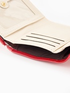 Кошелёк женский на кнопке, 10.5×2.5×8.5 см, с принтом, красный/белый - Фото 4