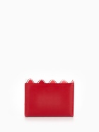 Кошелёк женский на кнопке, 10.5×2.5×8.5 см, с принтом, красный/белый - Фото 7