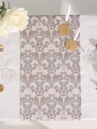 Дорожка на стол «Этель» Classic 40×149 см, 100% хлопок, рогожка 186 г/м², серая - Фото 2
