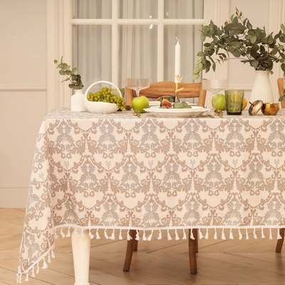 Скатерть «Этель» Classic, 149×220 см, 100% хлопок, рогожка 186 г/м²