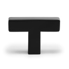 Ручка-кнопка CAPPIO SQUARE RSC008, нержавеющая сталь, цвет черный - Фото 2