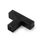 Ручка-кнопка CAPPIO SQUARE RSC008, нержавеющая сталь, цвет черный - Фото 4