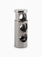 Фиксатор для шнура, двойной, d=5 мм, 9×25 мм, 5 шт., цвет чёрный никель - Фото 3